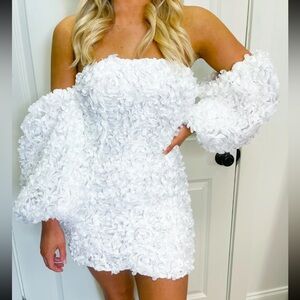 NWT Going to the chapel mini dress